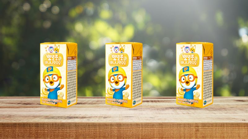 Sữa nước dinh dưỡng Pororo Yonsei vị chuối