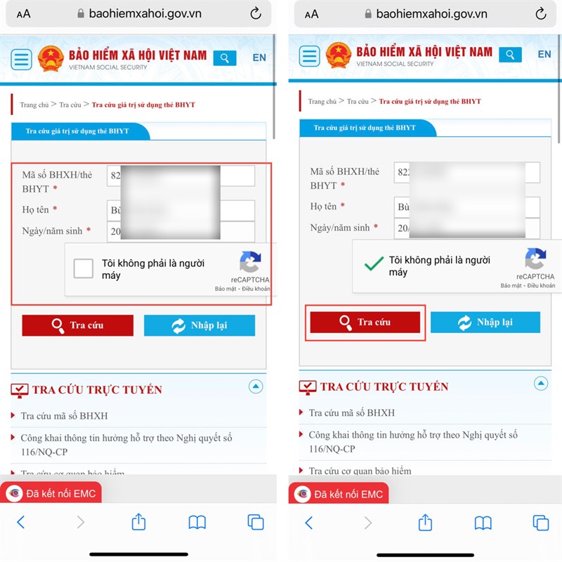 Cách tra cứu giá trị sử dụng thẻ BHYT