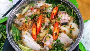 Cách làm canh chua cá đuối lá me non chua ngọt, chinh phục cả nhà