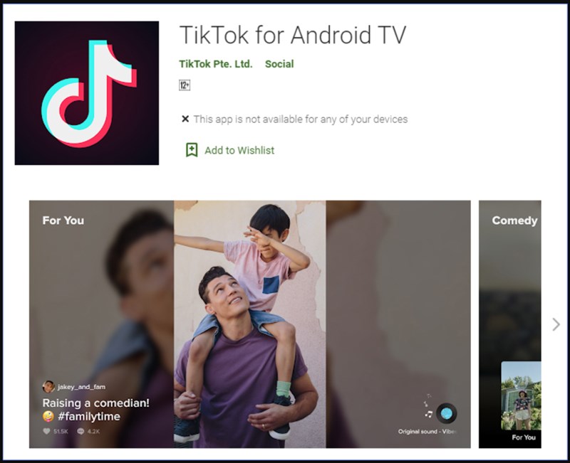 TikTok TV tại Việt Nam