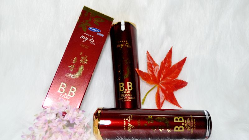 BB Cream Hồng Sâm đỏ My Gold - Kem lót nền chống nắng