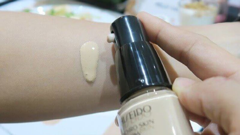 Hướng dẫn sử dụng kem nền Shiseido