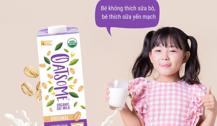 Oatsome - Sữa yến mạch hữu cơ bán chạy số 1 tại Mỹ đã có mặt tại Việt Nam