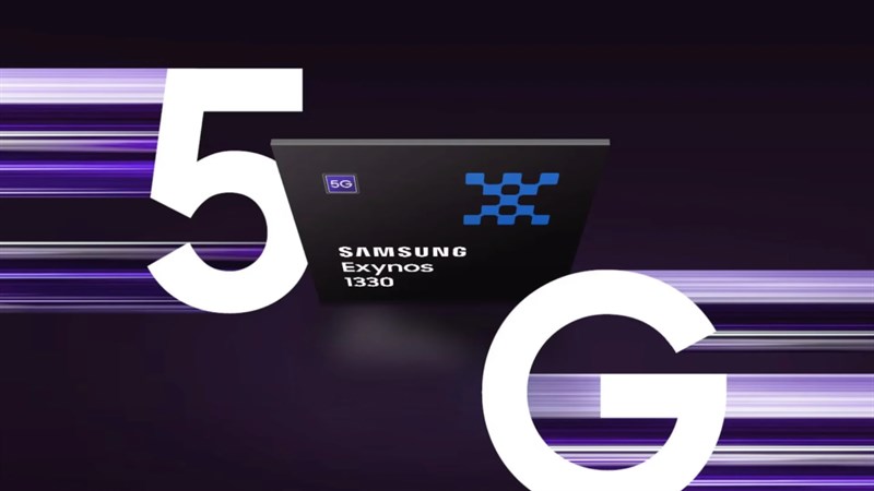 Bạn không cần lo ngại việc bị delay hay lag khi truy cập internet vì Exynos 1330 cũng hỗ trợ mạng 5G!