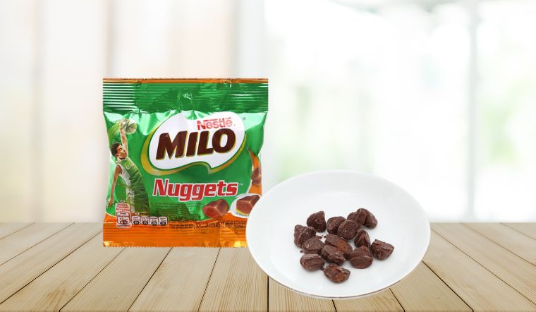 Ngoài Milo Cube, Nestle còn ra mắt socola viên Milo Nuggets cực mới lạ