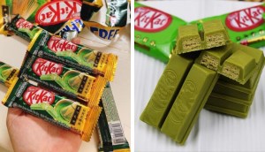 Bánh xốp phủ trà xanh KitKat sự hòa quyện độc đáo giữa socola và trà xanh