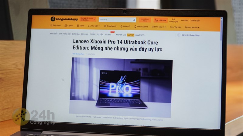 Nếu chỉ sử dụng cho các tác vụ cơ bản, mình tin rằng pin của Lenovo IdeaPad Slim 3 sẽ không làm bạn thất vọng.