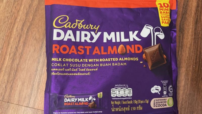 Hướng dẫn sử dụng Socola sữa Cadbury Dairy Milk