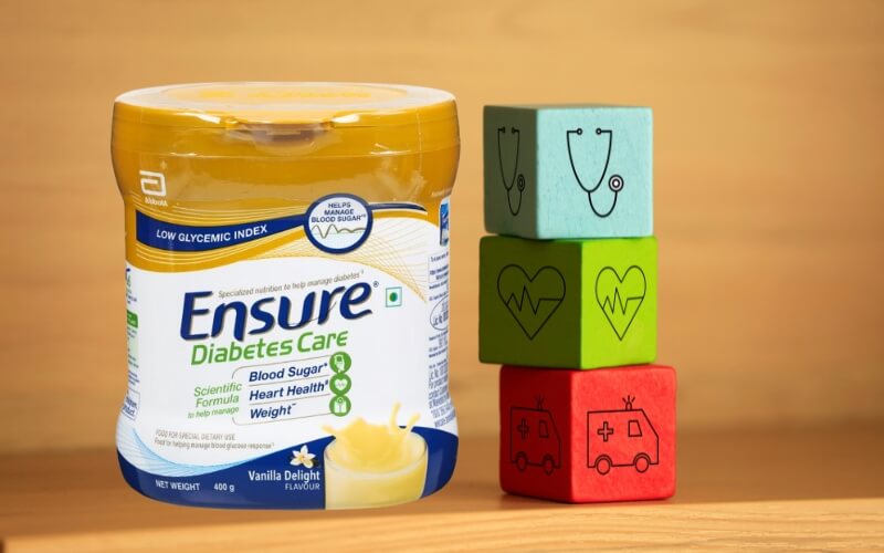 Sữa bột Ensure Diabetes Care của Mỹ được đóng gói trong hộp thiếc