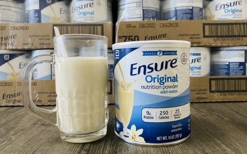 Sữa Ensure Mỹ cho bé từ 4 tuổi trở lên