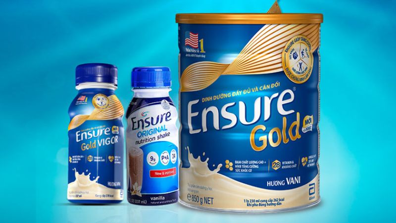 Sữa Ensure Gold có bao nhiêu loại? Những ai nào không nên uống sữa Ensure?