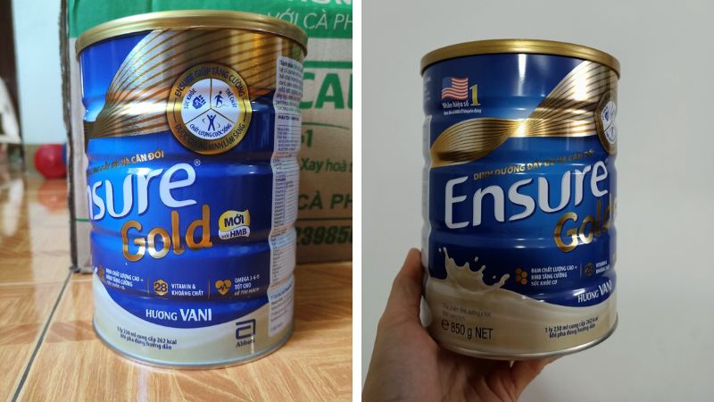 Sữa bột Ensure Gold vani