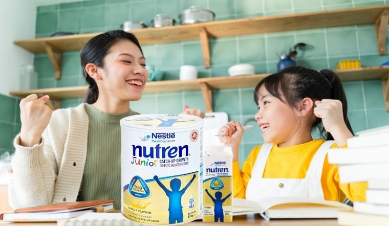 Sữa Nutren Junior - cho bé tiêu hóa vững vàng, tăng cân hiệu quả