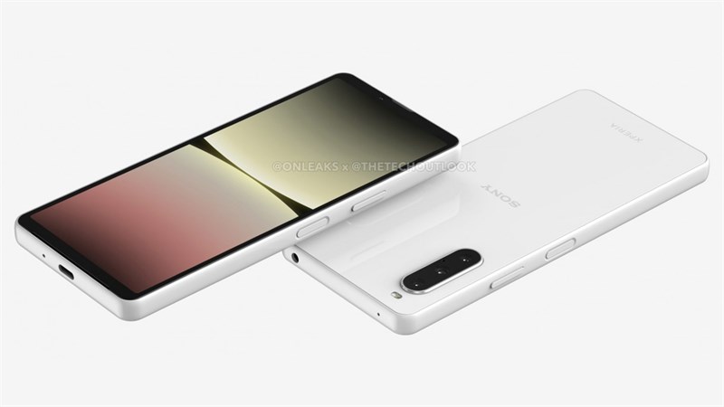 Rò rỉ ảnh render Sony Xperia 10 V