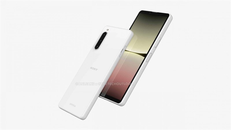 Rò rỉ ảnh render Sony Xperia 10 V