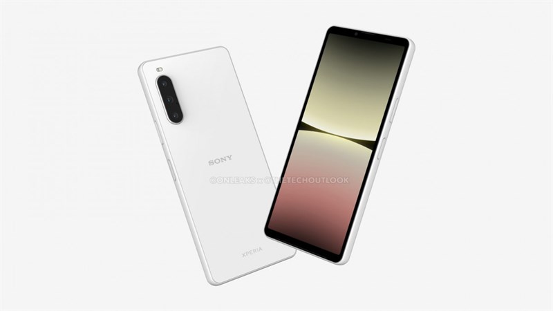 Rò rỉ ảnh render Sony Xperia 10 V