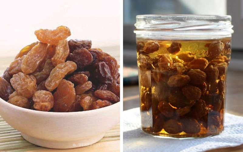 Cách pha chế nước nho khô tốt cho sức khỏe