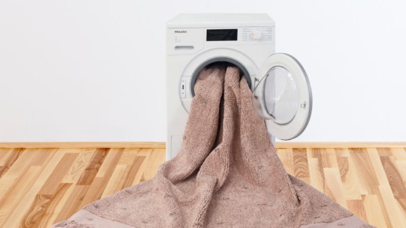 How to wash the carpet with a washing machine