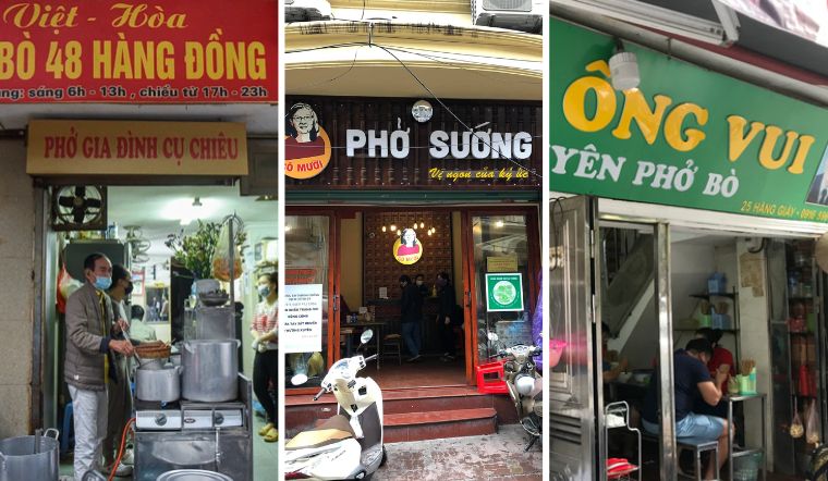 3 quán phở có tên gọi độc lạ, topping và cách ăn cũng có '102' tại Hà Thành