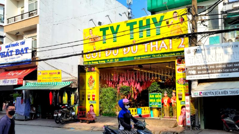 Gỏi Đu Đủ Ty Thy