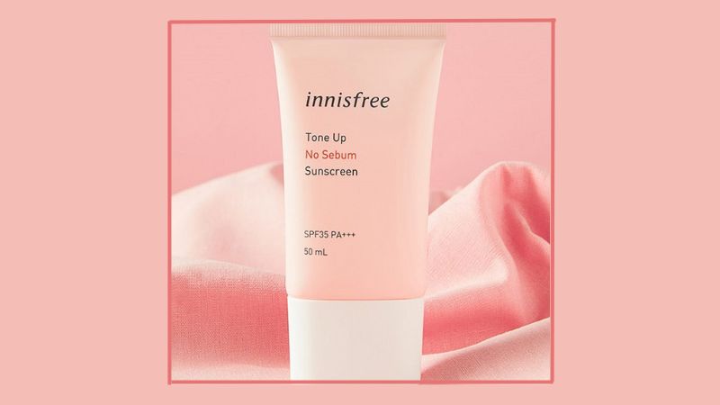 Đối tượng sử dụng của kem chống nắng Innisfree hồng