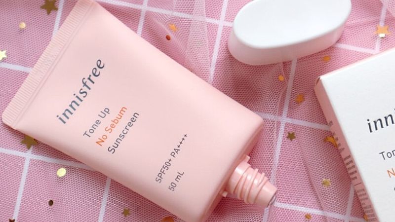 Review kem chống nắng Innisfree hồng từ người dùng