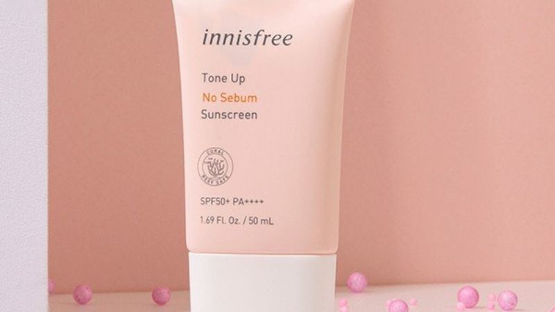 Kem chống nắng Innisfree hồng có tác dụng phụ không?