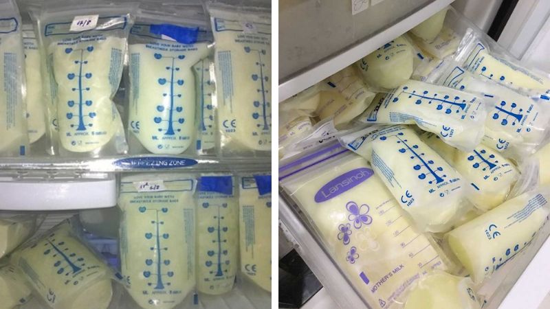 Không nên tái sử dụng túi trữ sữa