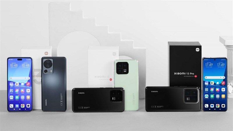 Cận cảnh bộ ba Xiaomi 13 Series