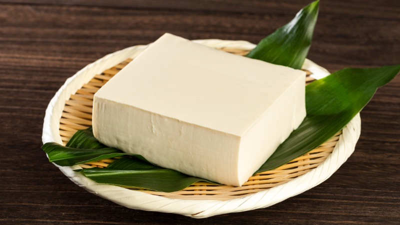 Dry the tofu before frying