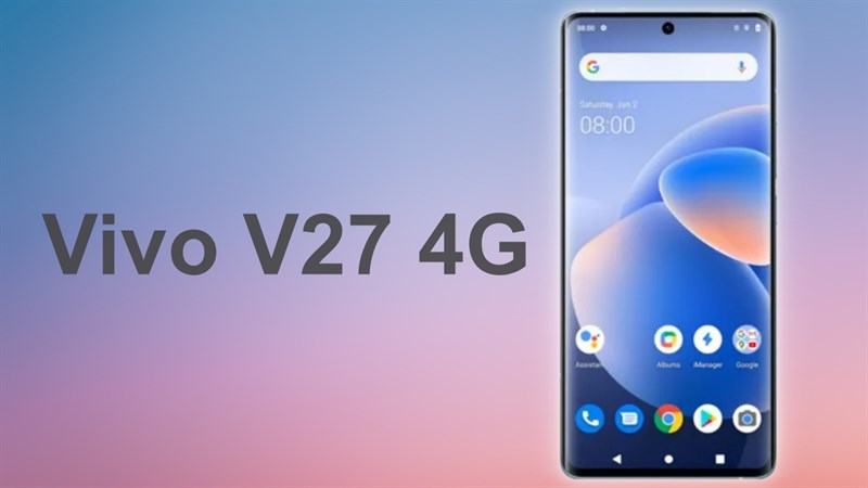 Ảnh render Vivo V27 4G trên Google Play Console