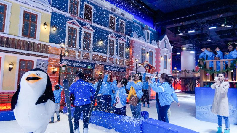 Khu vui chơi Tuyết Snow Town Sài Gòn