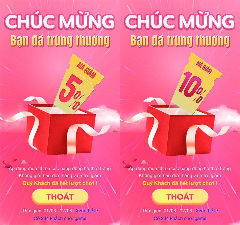 Hướng dẫn chơi minigame 8/3 tại Thế Giới Di Động