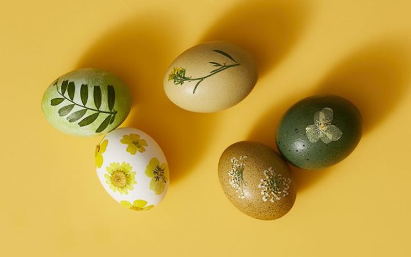 Hình ảnh ý tưởng trang trí trứng Phục Sinh đẹp, độc đáo