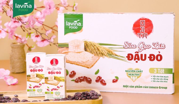 Dinh dưỡng cho gia đình với sữa gạo lứt đậu đỏ Ojita từ LAVINA FOOD