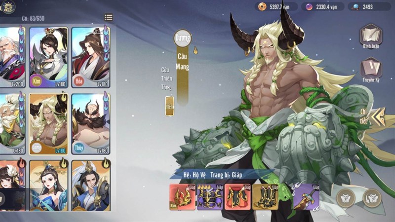 Cách xem review tướng mạnh trong Võ Lâm Nhàn Hiệp