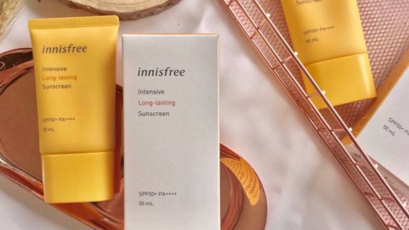 Đối tượng sử dụng của kem chống nắng Innisfree vàng