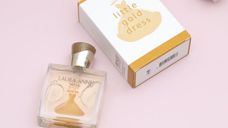 Laura Anne Little Gold Dress