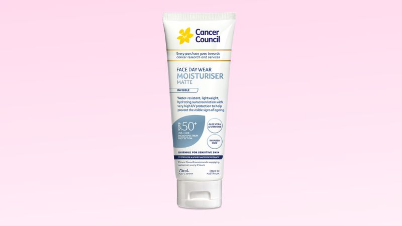 Kem chống nắng Cancer Council Face Day Moisturizer dưỡng ẩm và chống nước