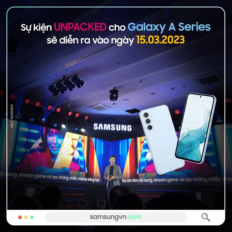 Ra mắt Samsung Galaxy A54 và Samsung Galaxy A34