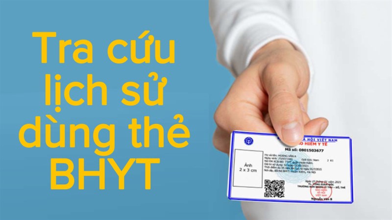 Cách xem lịch sử dùng thẻ BHYT