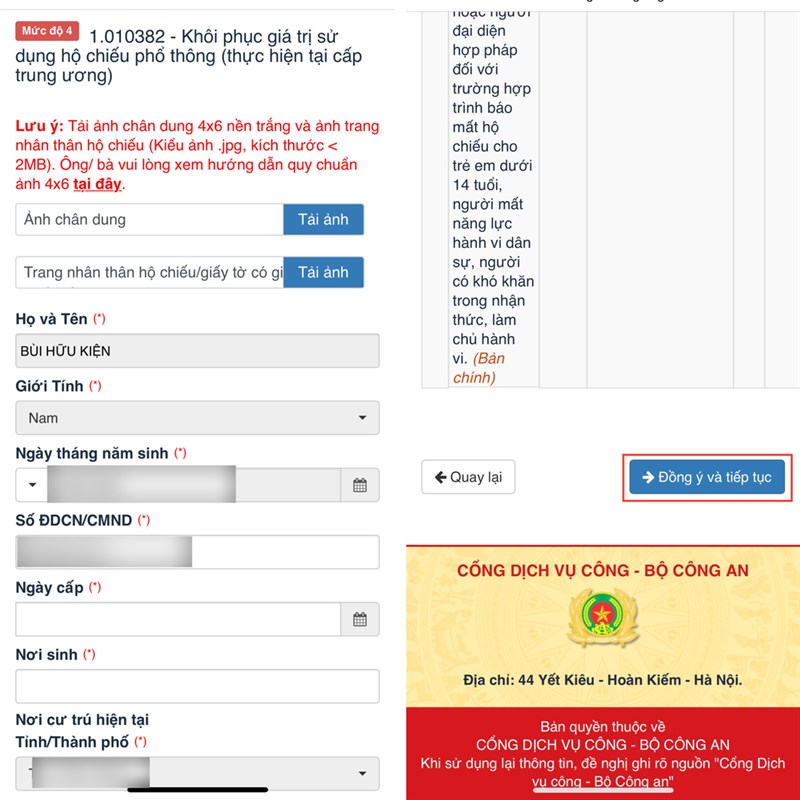 Cách khôi phục giá trị sử dụng hộ chiếu phổ thông Cách khôi phục giá trị sử dụng hộ chiếu phổ thông