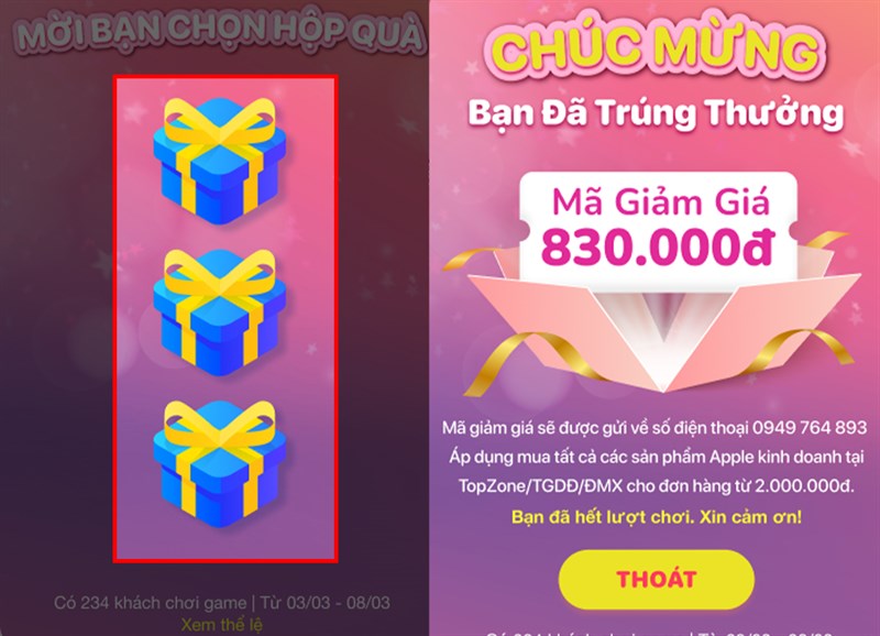 Cách lấy coupon mua đồ Apple tại Thế Giới Di Động