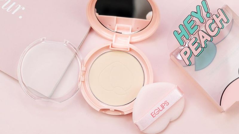 Ưu điểm, nhược điểm phấn phủ Hey Peach Blur Powder Pact Limited Edition Eglips