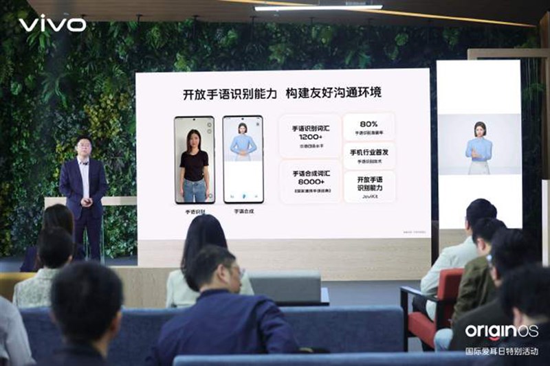 Vivo ra mắt ứng dụng Phiên dịch ngôn ngữ ký hiệu Vivo ra mắt ứng dụng Phiên dịch ngôn ngữ ký hiệu