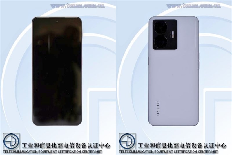 Hình ảnh realme GT Neo5 Lite trên TENAA