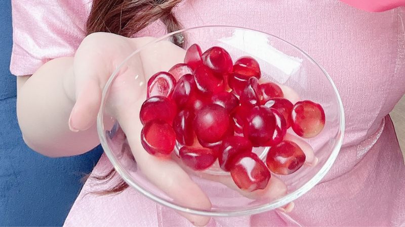 Hướng dẫn sử dụng kẹo dẻo vị lựu Boto Collagen Gummy