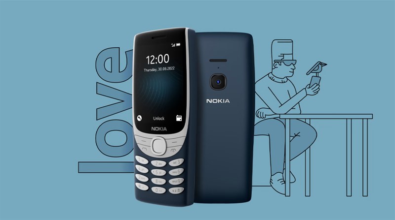Nokia 8210 không còn quá xa lạ với người dùng