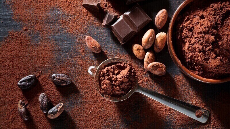 Bột cacao Van Holland được sản xuất theo mô hình sản xuất hiện đại