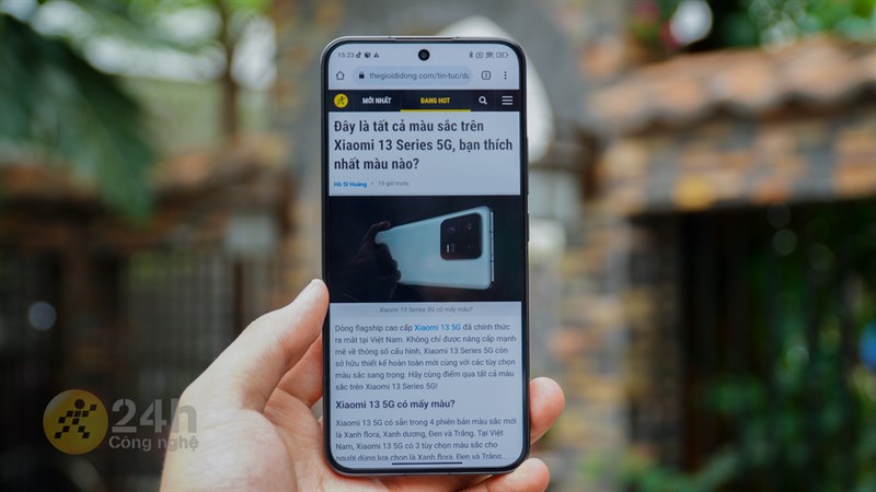 Kết quả mà Xiaomi 13 đạt được trong bài test pin theo tiêu chuẩn của TGDĐ khá tốt đó nha!